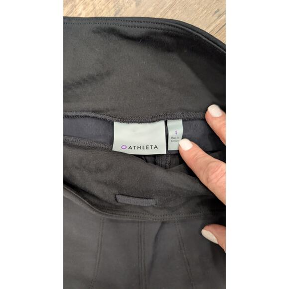 Athleta Black Pants Size 4 - Picture 2 of 3